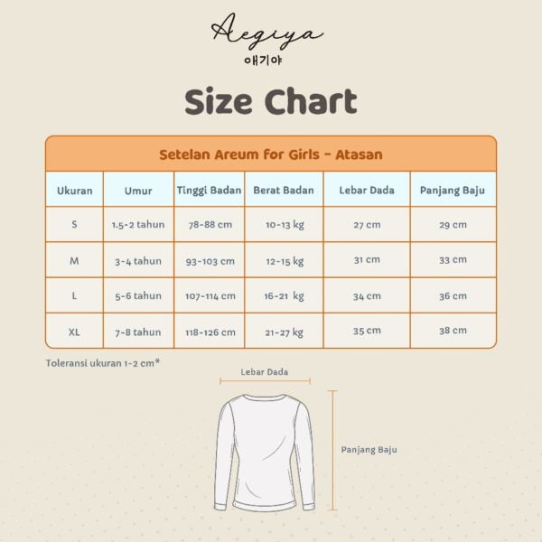 sc set areum atasan Setelan Areum